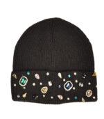 Embellished diamante beanie