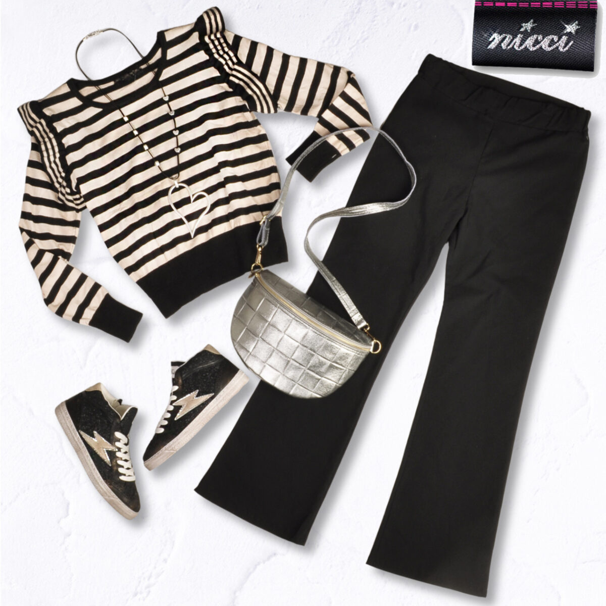 Zebra print tassel kimono