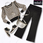 Zebra print tassel kimono