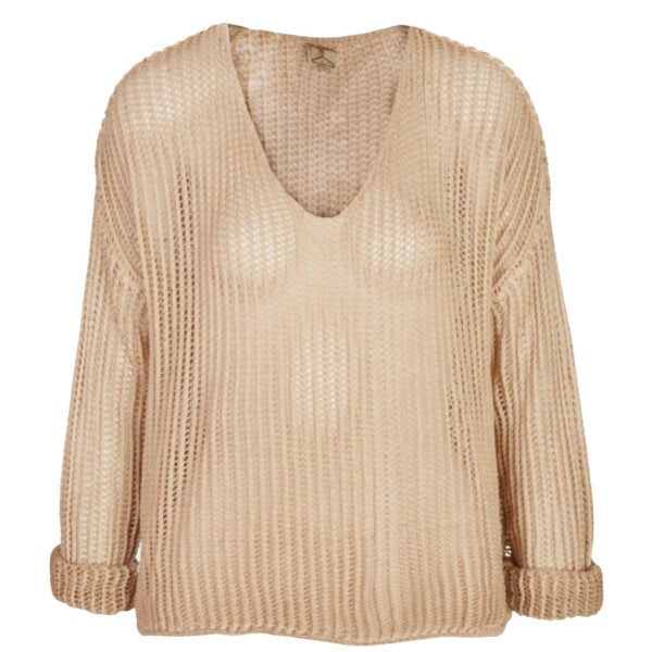 Slouchy knit top