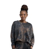 Snake print sweatshirt