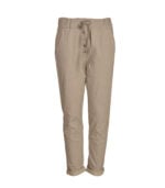 Button detail basic pants