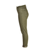 Snake print reversible pants