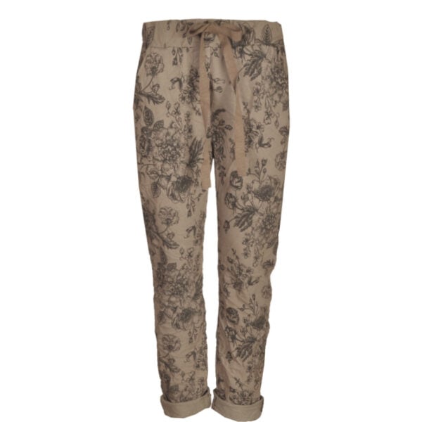 Floral print pants