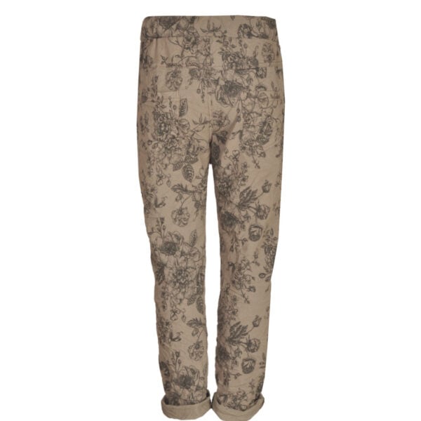 Floral print pants