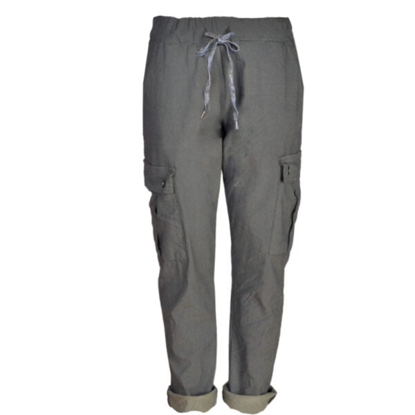 Drawstring cargo pants