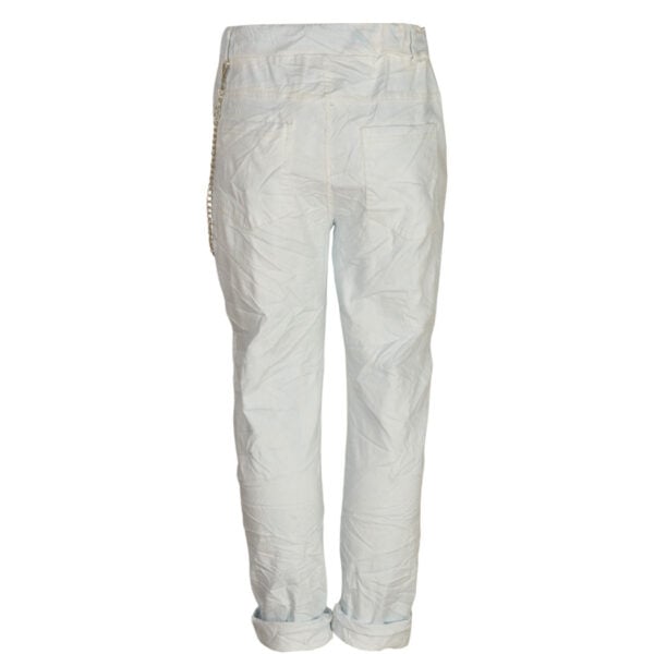 Rope chain detail pants