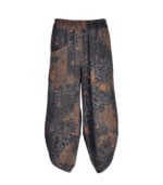 Snake print pants