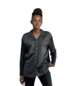 2-Textured denim knit shirt 