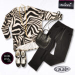 Cocoon Alaska Mikato boxy animal print top