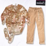 Animal floral print shirt