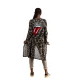 The Rolling Stones camo print cardi