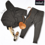 Panel pocket harem pants