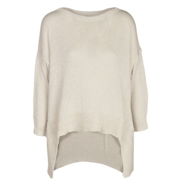 Hi-lo knit top