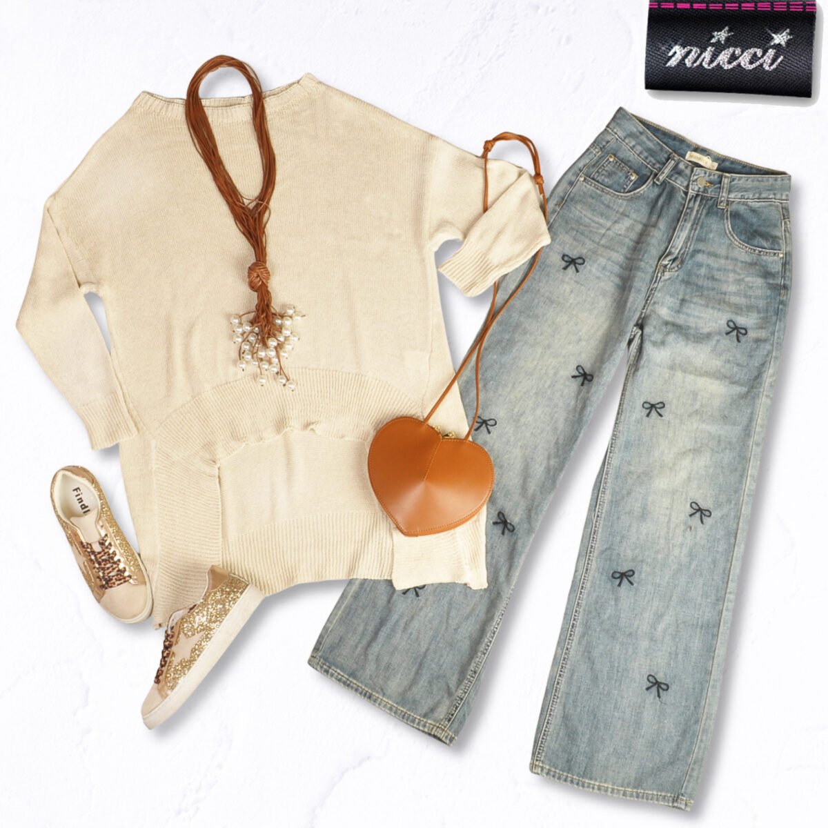 Hi-lo knit top