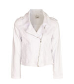 Asymmetrical biker jacket