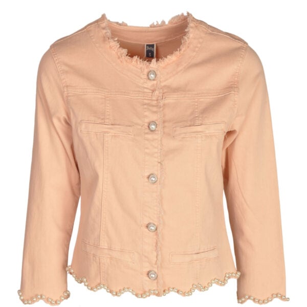 Pearl trim jacket