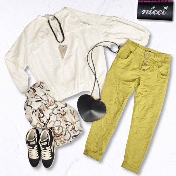 Frill detail blouse