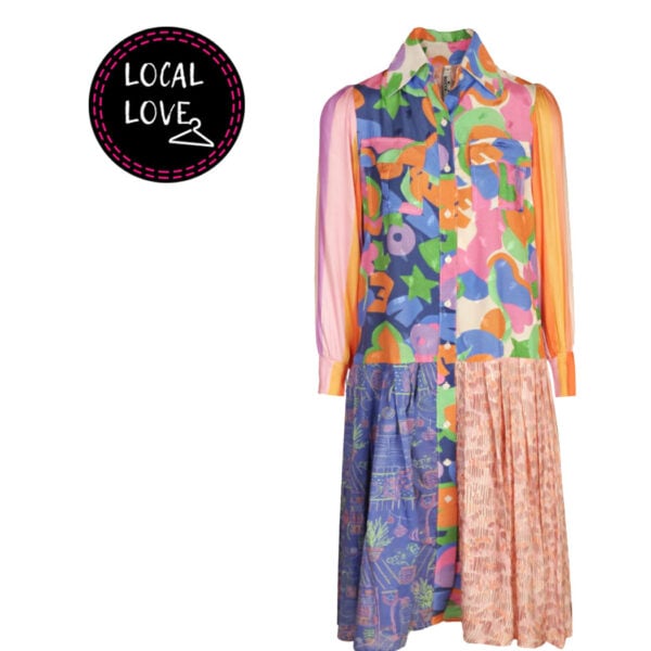 Nicci Love Reeba printed dress