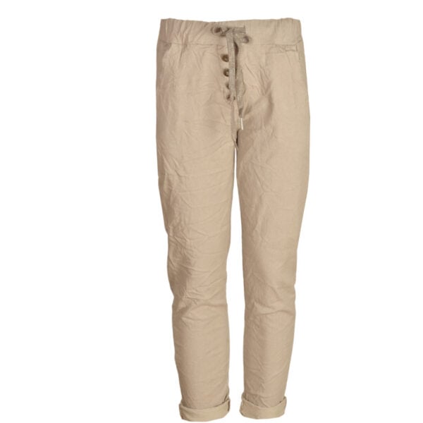 4 Button basic pants