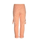 Silky cargo overdyed pants