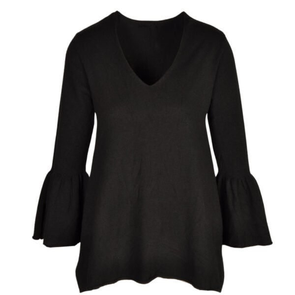 Bell sleeve top