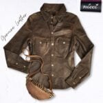 Nicci genuine leather jacket