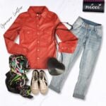 Nicci genuine leather jacket