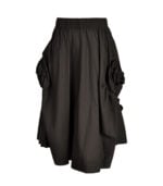 Rosette detail maxi skirt