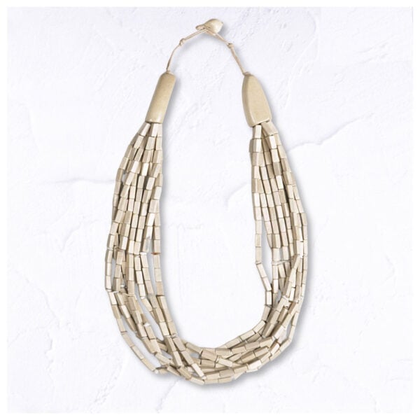Multi block necklace
