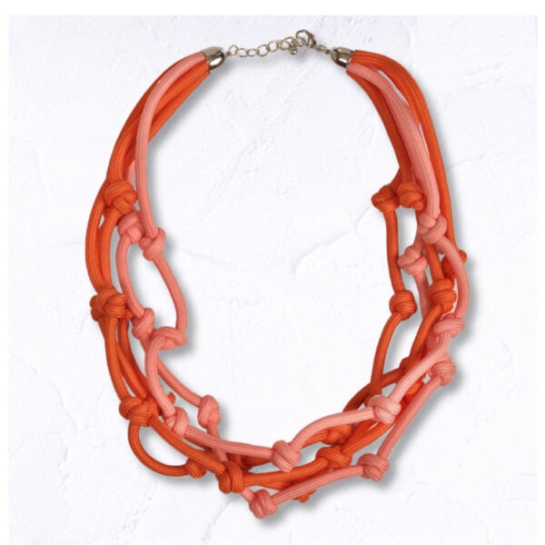 Multi knot rope necklace