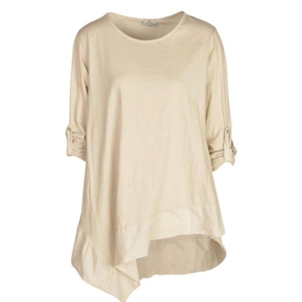 2-Textured asymmetrical pointed top