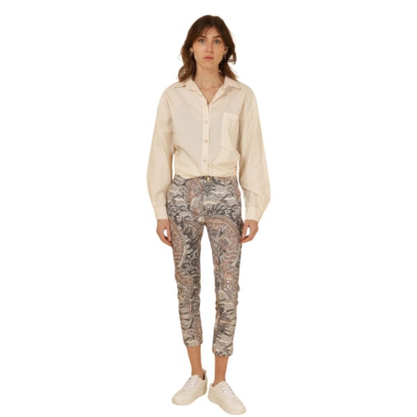 Paisley print pants