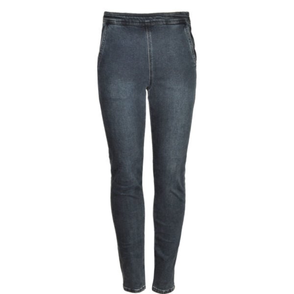 Side zip jeggings