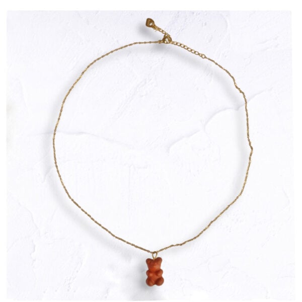 Teddy mold necklace
