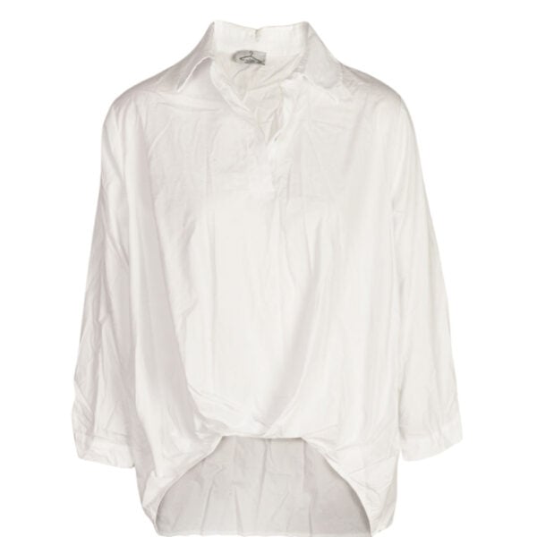 Hi-lo bubble shirt