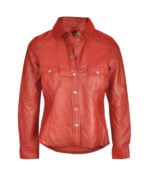Nicci genuine leather jacket