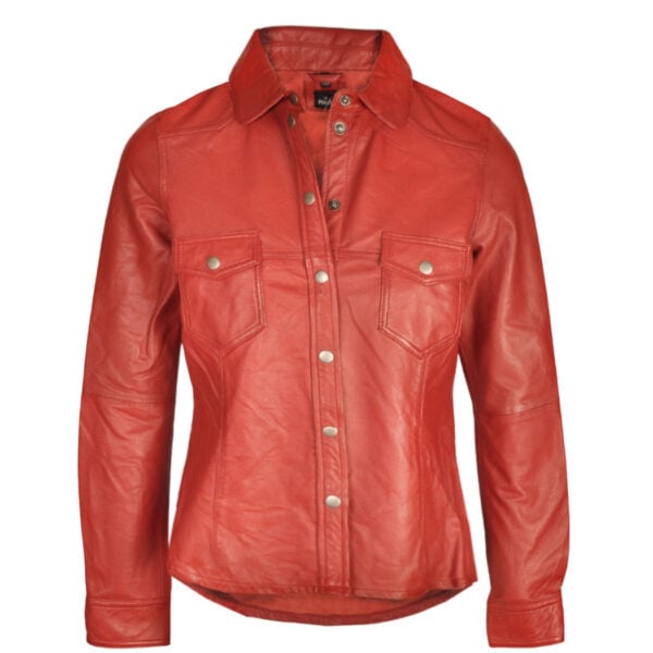 Nicci genuine leather jacket