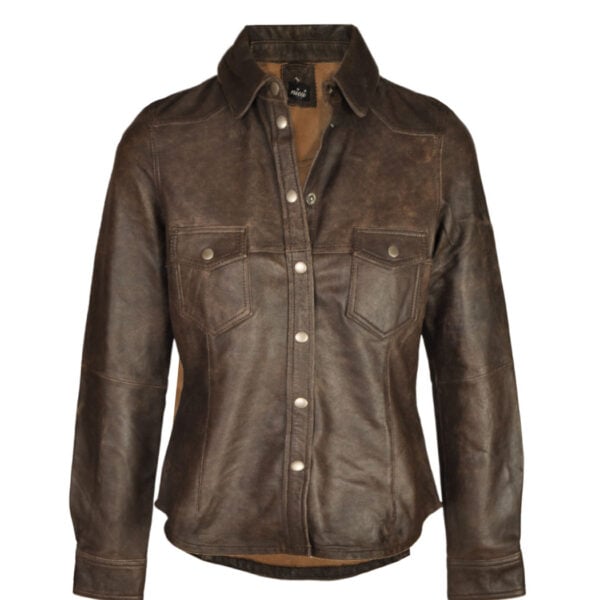 Nicci genuine leather jacket