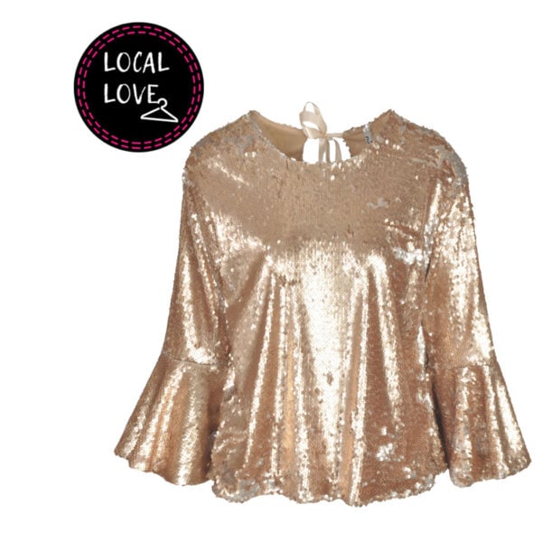 Nicci Gershwin marlene ribbon top