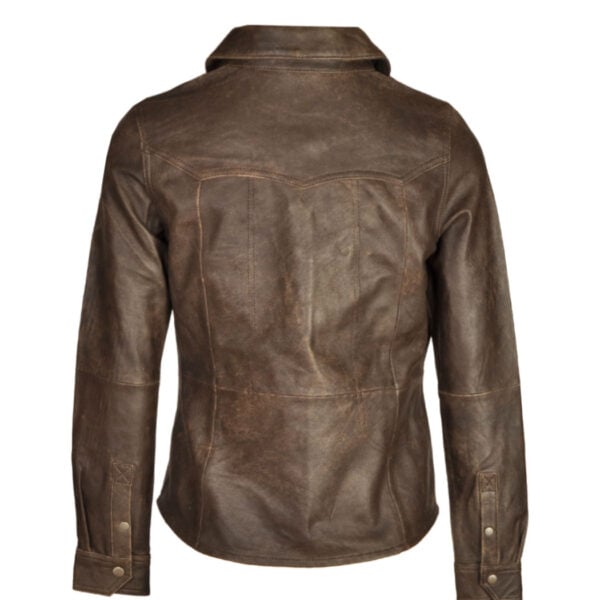 Nicci genuine leather jacket