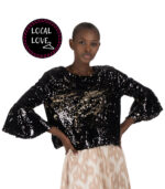 Nicci Gershwin Marlene ribbon top Nicci Gershwin Marlene ribbon top