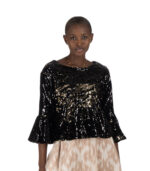 Nicci Gershwin Marlene ribbon top Nicci Gershwin Marlene ribbon top