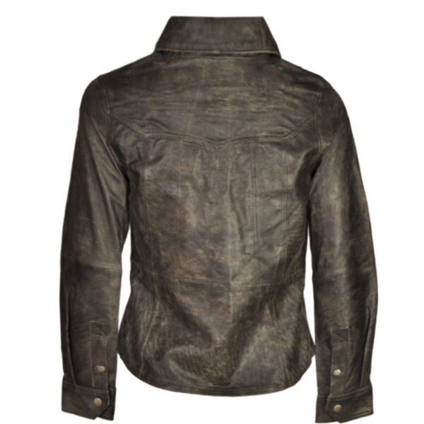 Nicci genuine leather jacket