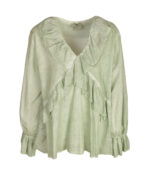 Frill blouse