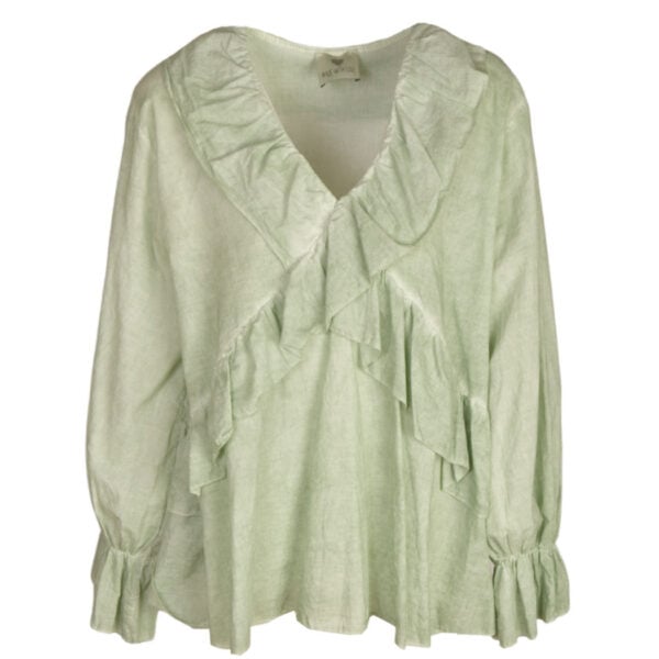 Frill blouse