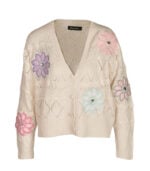 Embroidered flower cardi