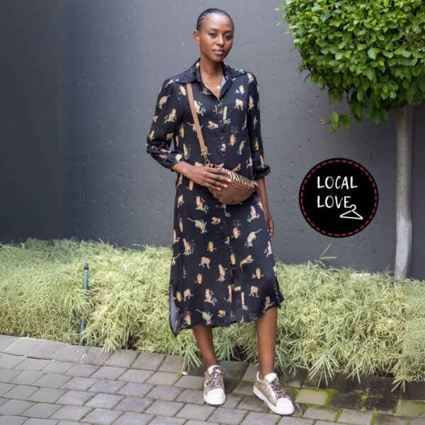 Nicci Rosalind Samara raglan shirt dress
