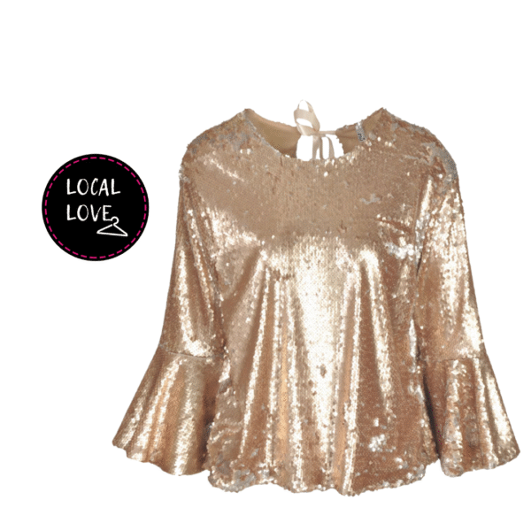 Nicci Gershwin marlene ribbon top