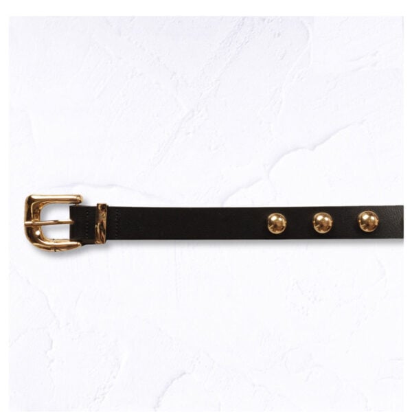 Genuine leather studded belt Genuine leather studded belt